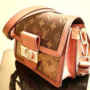 Louis Vuitton 100% AUTHENTIC Mini Dauphine Crossbody Bag